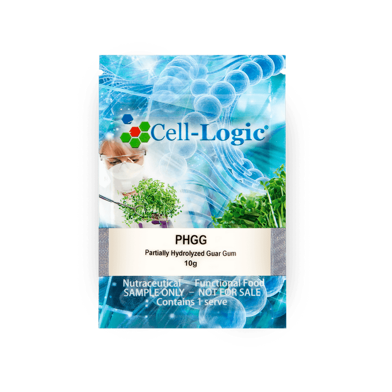 A 5 x 10g Supplement sachets with the name PreBio PHGG by Ingetra Nutritional.