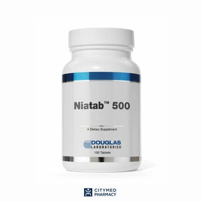 NiaTab, Sustained Release Niacin, B3 by Douglas Lab, 100 tablets