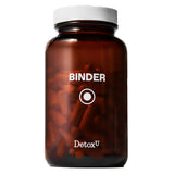 A Supplement bottle with the name Binder by Detox U