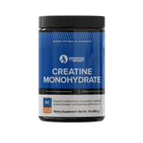 A Supplement container with the name Creatine Monohydrate by Designs for Sport.