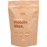 A Supplement container with the name Vanilla Bean Whey Protein Bites by Nothing Naughty.