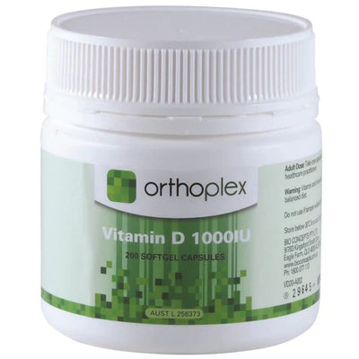 A supplemt called Vitamin D 1000u by Orthoplex