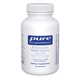 A Supplement container with the name Potassium Magnesium (90 Caps) by Pure Encapsulations.