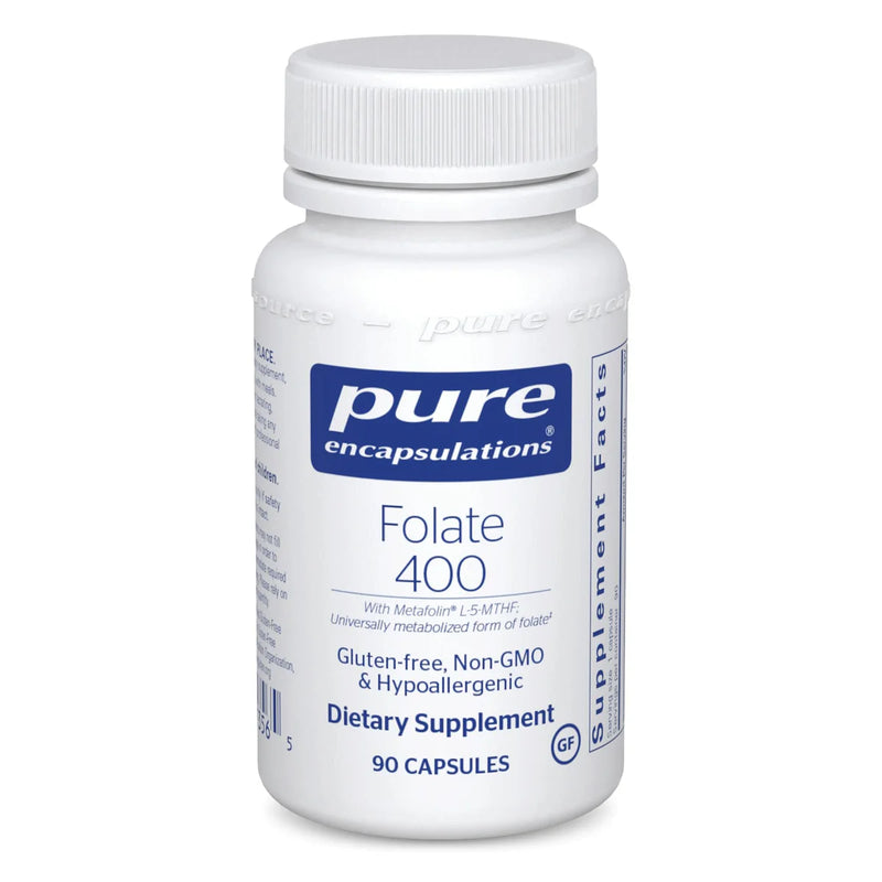 A supplement called Folate 400 by Pure Encapsulation