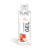 A Supplement container with the name Fluid Energy Gel (Apple & Cinnamon) by pure Sports Nutrition .