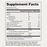 Ingredients: Vitamin C, Niacin, Vitamin B12, Sodium, Beet Root Extract, Acai, Coenzyme Q10