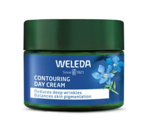 A supplement container of Contouring Day Cream - Blue Gentian & Edelweiss by Weleda