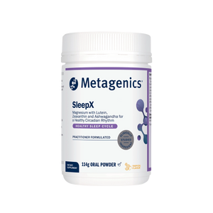 A supplement called SleepX by Metagenics.