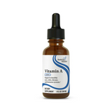 A Supplement container with the name Vitamin A Drops by Seeking Health.
