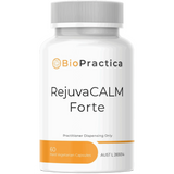 A Supplement container with the name RejuvaCalm Forte by Bio-Practica