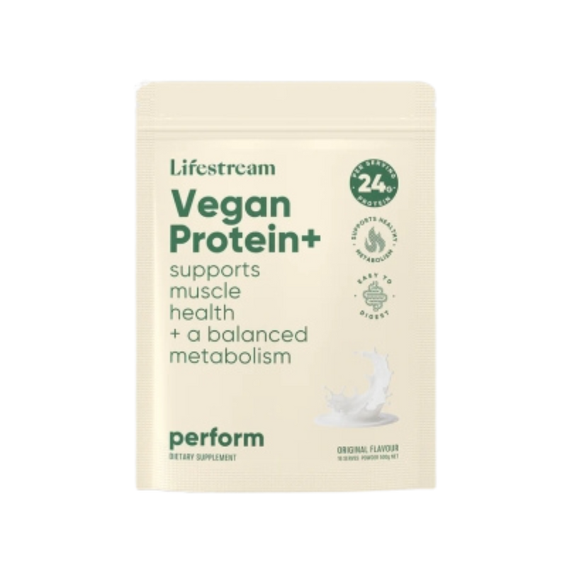 A Supplement Pouch with the name Vegan Protein + (Original Flavour) by LifeSteam