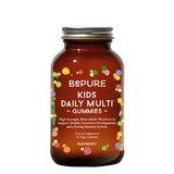 A Supplement container with the name Kids Daily Multi by BePure.