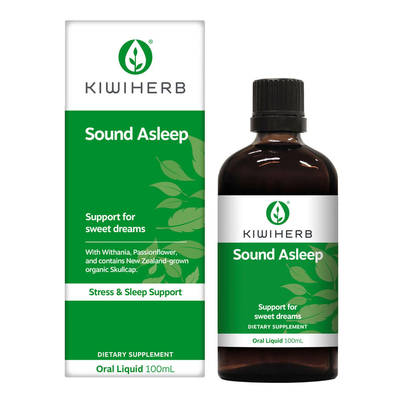 A supplement with the name Sound Asleep by Kiwiherb