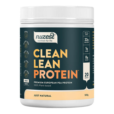 Image of nuzest product clean lean protein 500g just natural 1200x1200