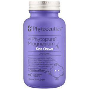 A Supplement container with the name Phytopure Magnesium Kids by Phytoceutics