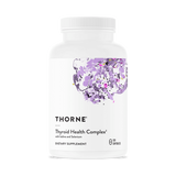 A Supplement container with the name Thyroid Health Complex by Thorne