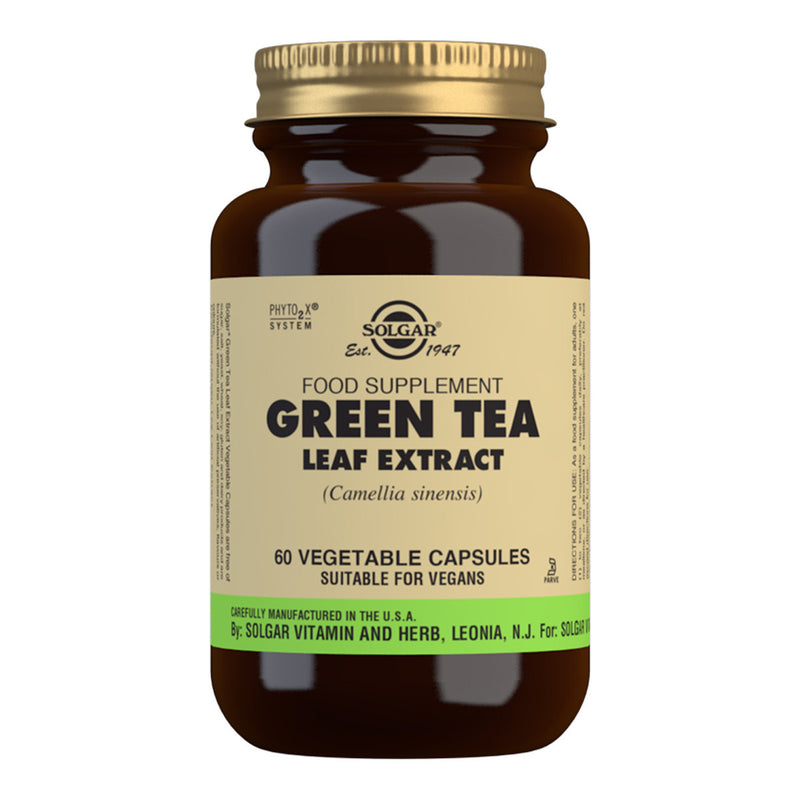 A supplement called Green Tea leaf Extract by Solgar