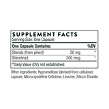 Ingredients including Sterols, Pine, Sterolins.