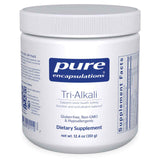 A Supplement container with the name Tri-Alkali by Pure Encapsulations.