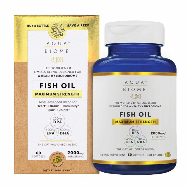 Aqua-Biome Fish Oil Maximum Strength