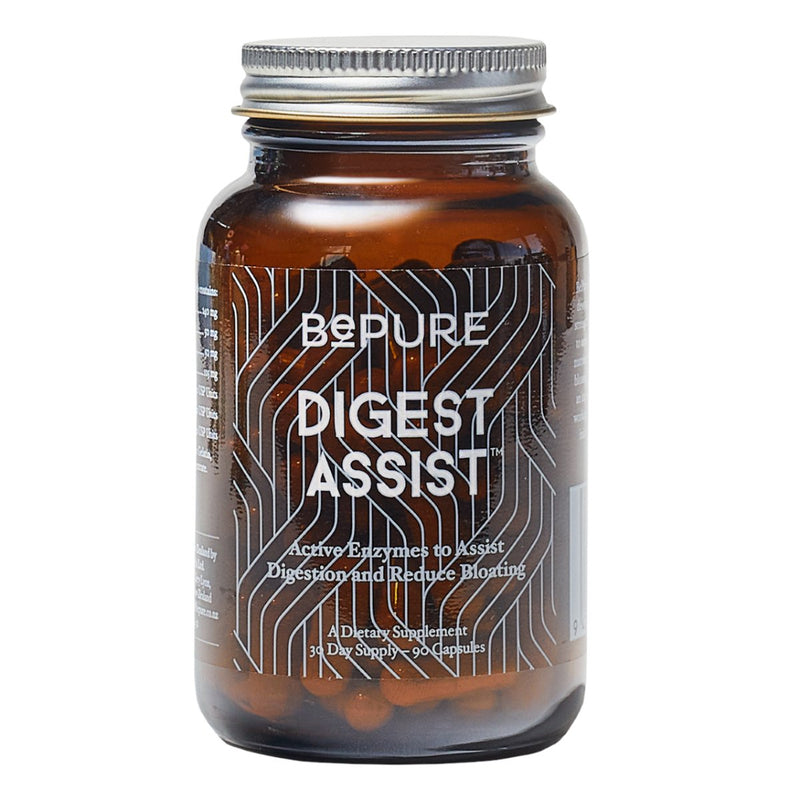An image of a supplement called BePure Digest Assist